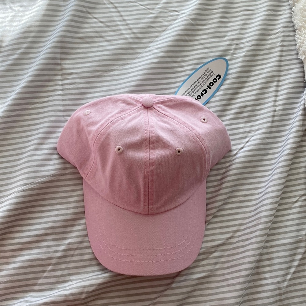 Light pink baseball cap